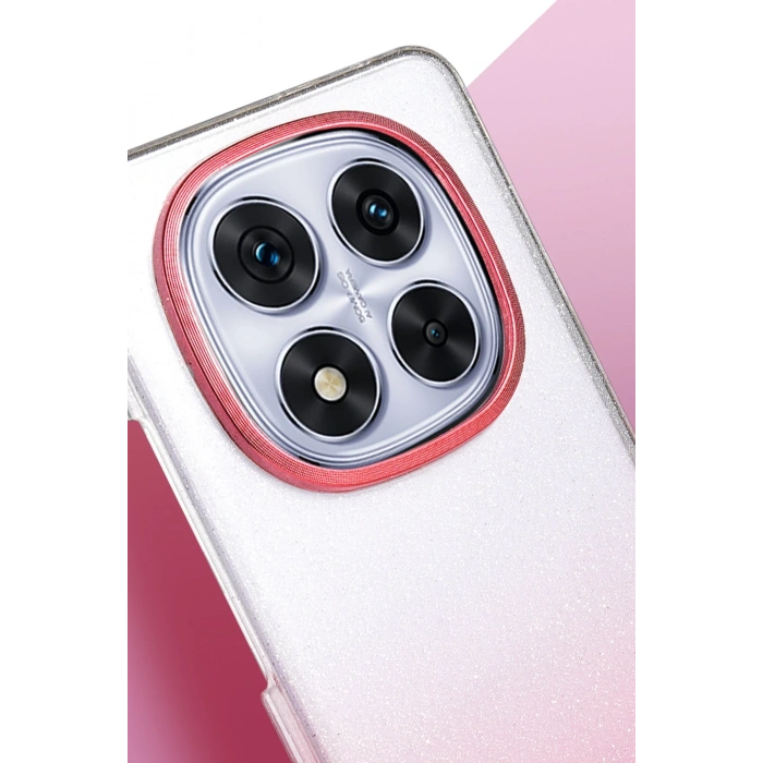 HarmonyAura Xiaomi Redmi Note 14 Pro 4G Glossy Kapak - Siyah