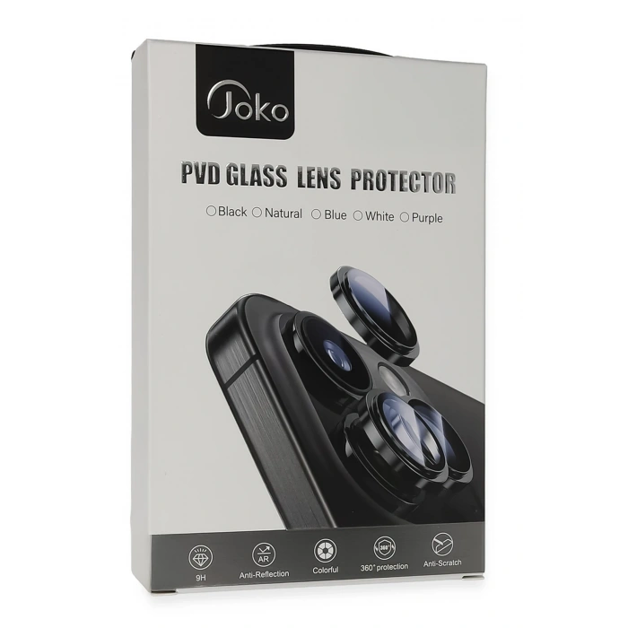 HarmonyAura Xiaomi Redmi Note 14 Pro 4G PVD Metal Kamera Lens - Siyah