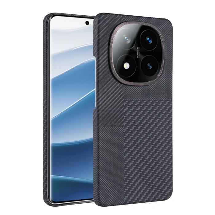 HarmonyAura Xiaomi Redmi Note 14 Pro 5G Vega Magsafe Kapak - Siyah