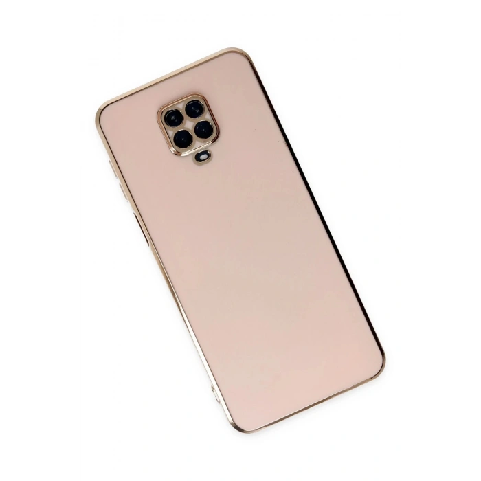 HarmonyAura  Xiaomi Redmi Note 9 Pro Kılıf Volet Silikon - Pembe