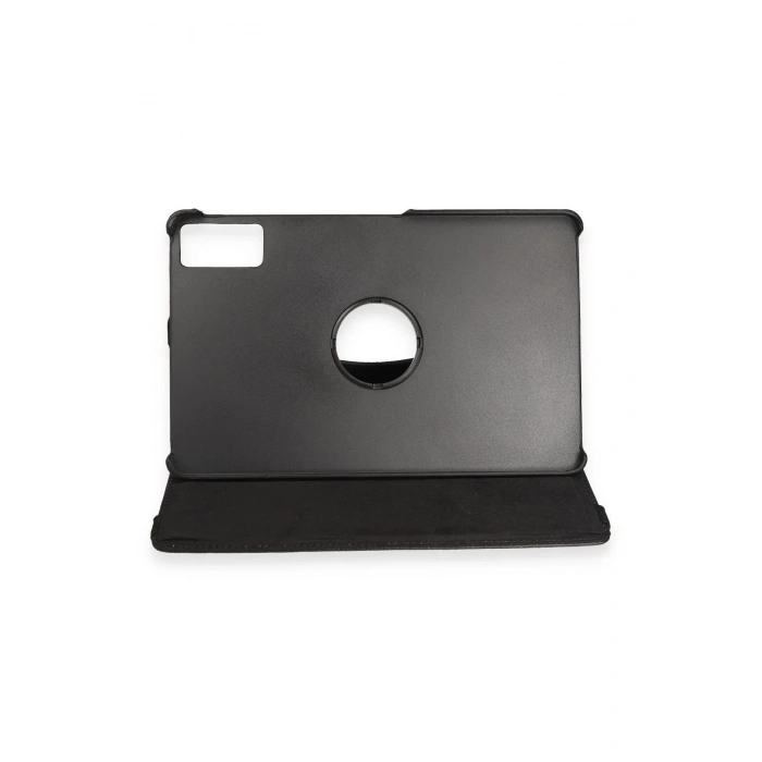 HarmonyAura  Xiaomi Redmi Pad Se Kılıf 360 Tablet Deri Kılıf - Siyah