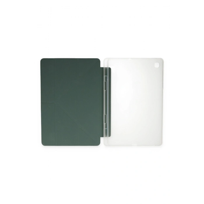 HarmonyAura  Xiaomi Redmi Pad Se Kılıf Kalemlikli Mars Tablet Kılıfı - Koyu Yeşil