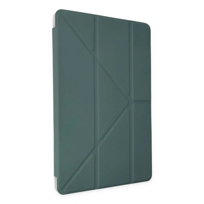 HarmonyAura  Xiaomi Redmi Pad Se Kılıf Kalemlikli Mars Tablet Kılıfı - Koyu Yeşil