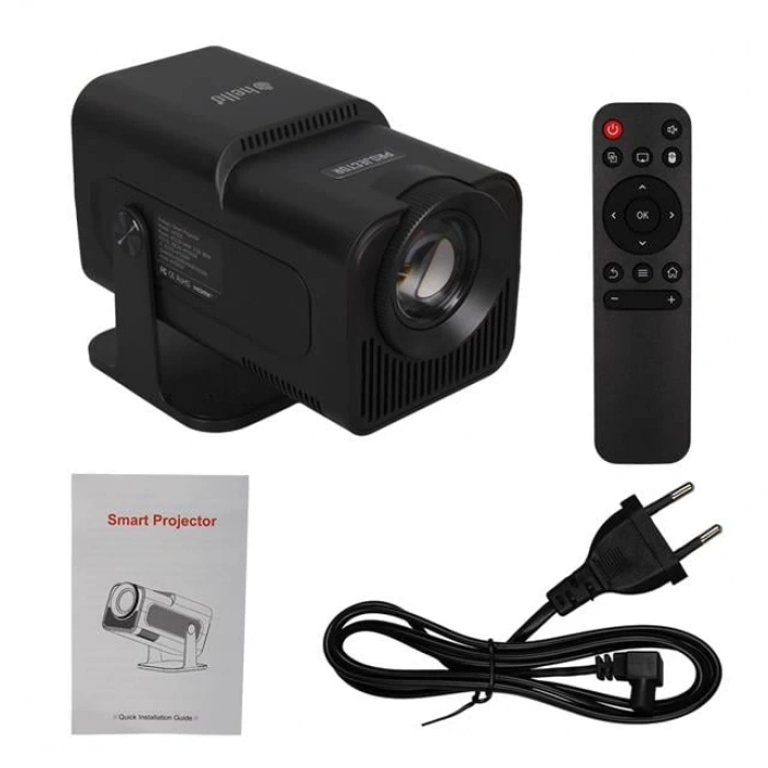Hello HY320 Android 11 Akıllı LED Ayarlanabilir Projeksiyon FHD Kablosuz Görüntü Aktarım Destekli Ev Sinema Sistemi