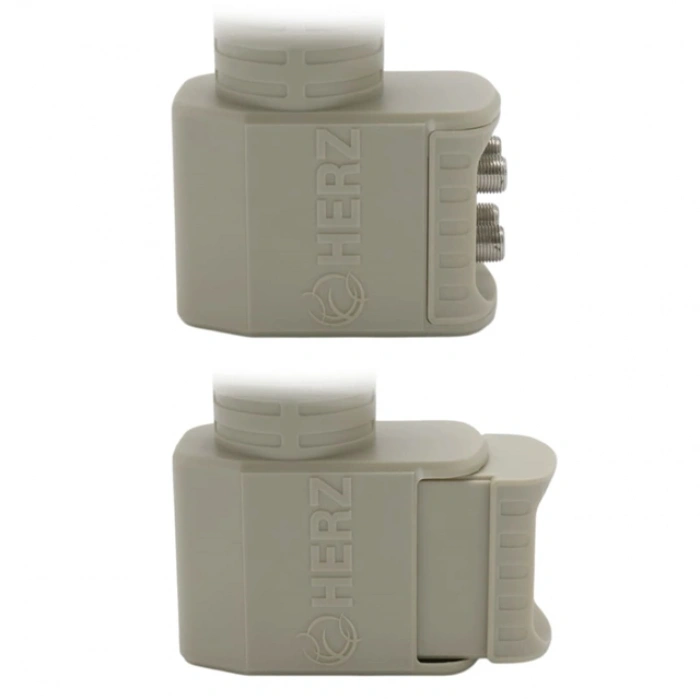 Herz HR-904 Digital Ku-Band Quad 4lü LNB Universal - Altın Uçlu 0.1dB Sharp Chip