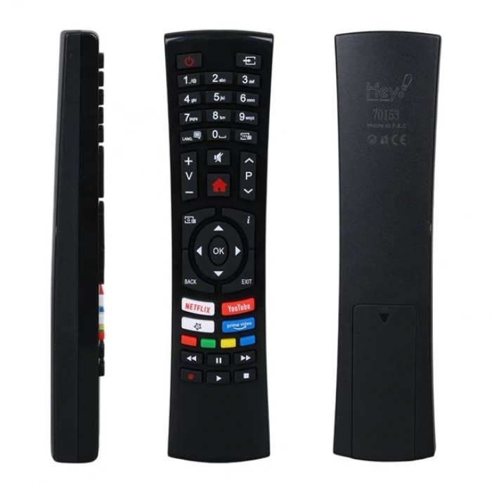 Hey Küçük Kalıp Toshiba CT-8528 Netflix Youtube Rakuten TV Tuşlu Lcd Led TV Kumanda