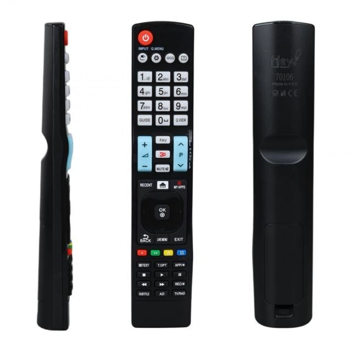 Hey LG Küçük Kalıp AKB74455403 Smart MY Apps Tuşlu Lcd Led TV Kumanda