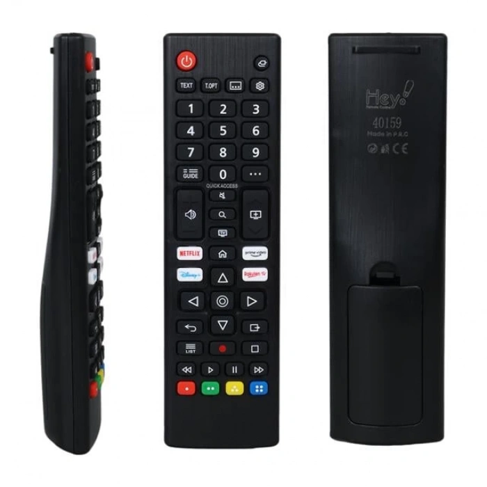 Hey LG Netflix Prime Video Disney Plus Tuşlu Lcd Led TV Kumanda (AKB76040305)