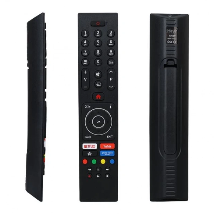 Hey Vestel RC43135P Netflix Youtube Prime Video Tuşlu Lcd Led TV Kumanda