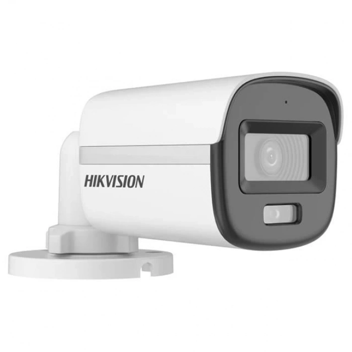 Hikvision TVI 1080P Sabit Lensli Colorvu Gece Görüşlü Bullet Kamera (DS-2CE10DF0T-LPFS)