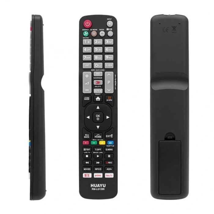 Huayu  RM-LG1399 Lg Netflıx- Prıme Vıdeo Tuşlu Unıversal Lcd-Led Tv Kumanda