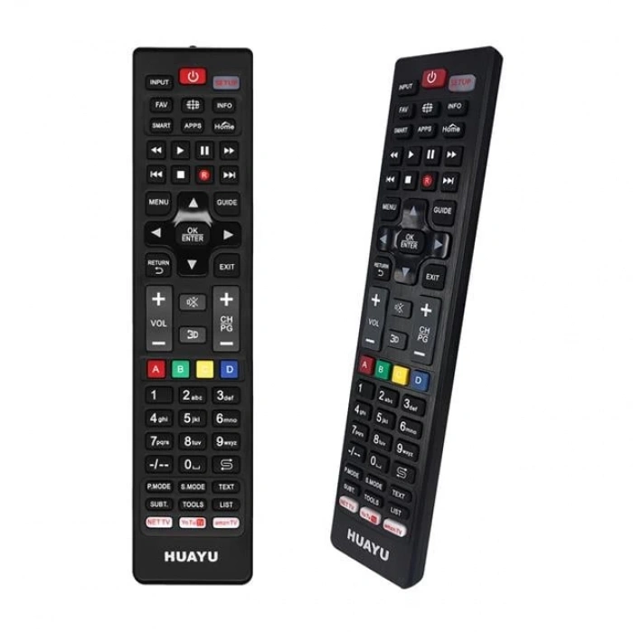Huayu URC1522 Netflix-Youtube-Amazon Tuşlu Universal Led-Lcd Tv Kumanda