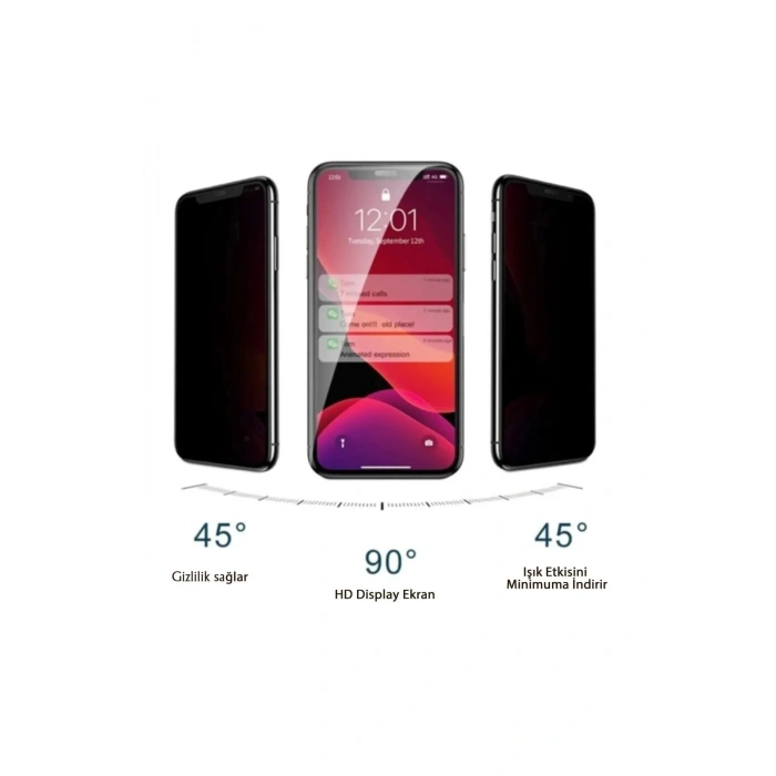 Iphone 6g Uyumlu Hayalet Ekran Gizli Tam Kaplayan Kırılmaz Cam Seramik Ekran Koruyucu Film