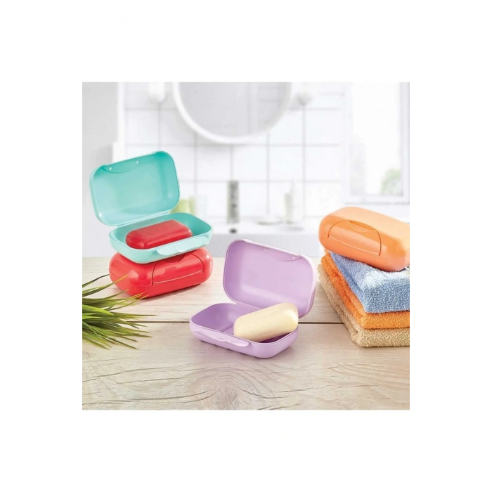 Kilitli Kapakli Sabunluk 1 Adet Royaleks-ur3144