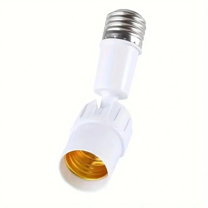 Ledx DY-103 360 Derece Esnek Bükülebilir Plastik Uzatma E27 Duy