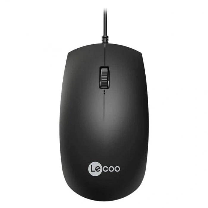 Lenovo Lecoo MS100 USB Kablolu 1000DPI Siyah Optik Mouse