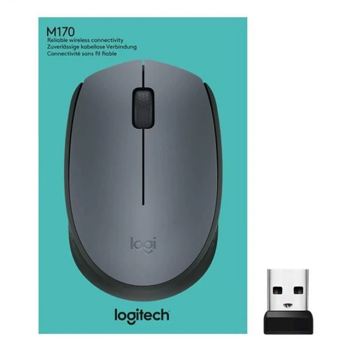 Logitech M170 2,4 Ghz 1000Dpı 3 Tuş Optik Kablosuz Mouse