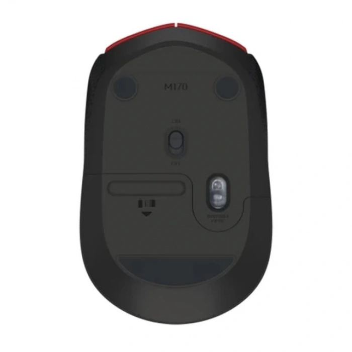 Logitech M171 USB Kırmızı Kablosuz Mouse