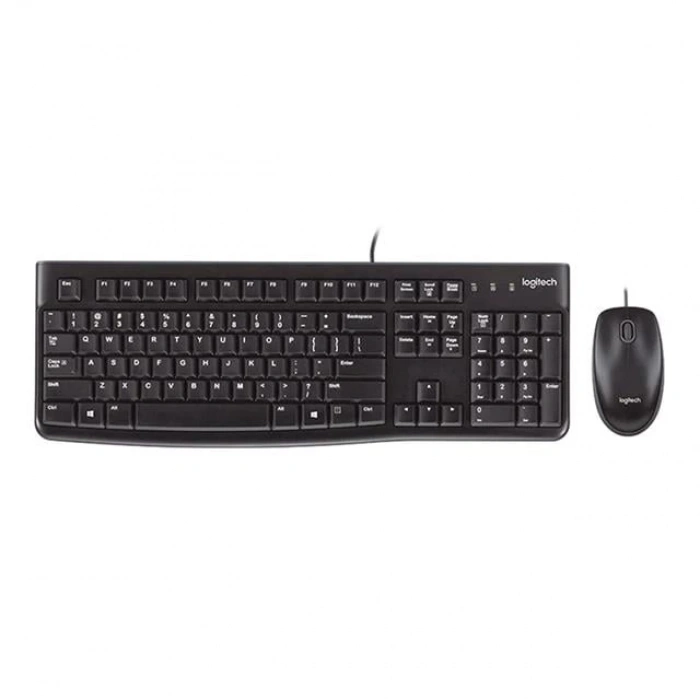 Logitech MK120 Usb Q Siyah Kablolu Klavye + Mouse Set