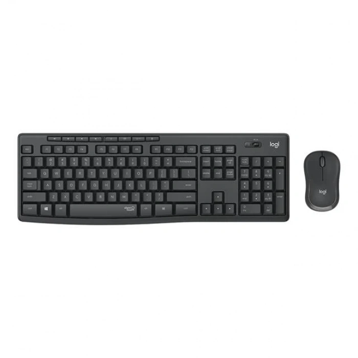 Logitech MK295 Q Tr Siyah Kablosuz Klavye Mouse Set