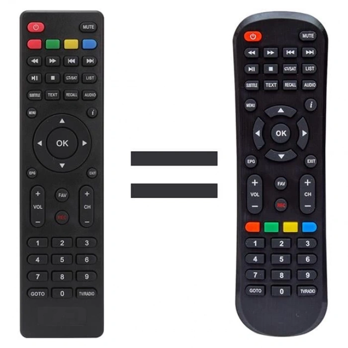 Magbox Natural - Crystal - Pluton S / Mersat Private - Elite HD / Wismann- Rowell HD - Cvs 8530HD - Amstrad 120 HD Uydu Kumanda