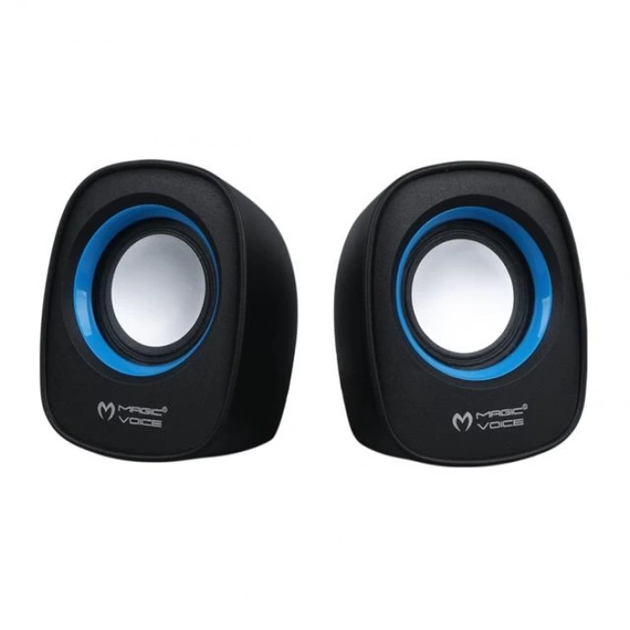 Magicvoice D-05A Mini 5 Watt Aux 2.0 Multimedia 1+1 USB Speaker - Hoparlör