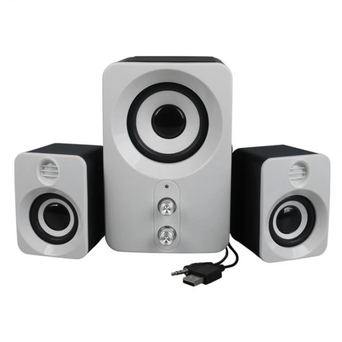 MagicVoice FT-10 2+1 3x3 Watt Aux Multimedia Seti USB Speaker - Hoparlör