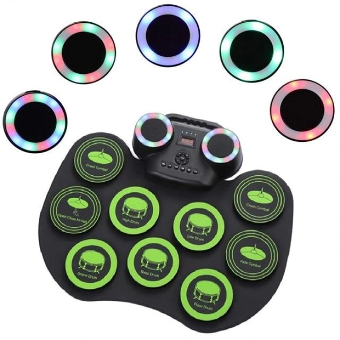 Magicvoice G600R 9 Ped Elektronik Roll Up Davul Kiti