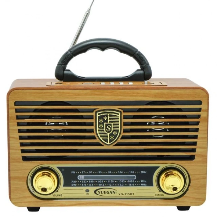 MagicVoice MV-115BT USB - SD - FM - Bluetooth Destekli Nostaljik Radyo