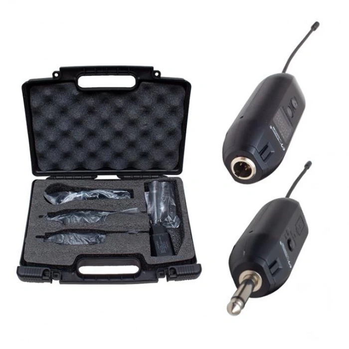 Magicvoice MV-19589 Uhf Yaka Tipi Enstrüman İkili Mikrofon Set