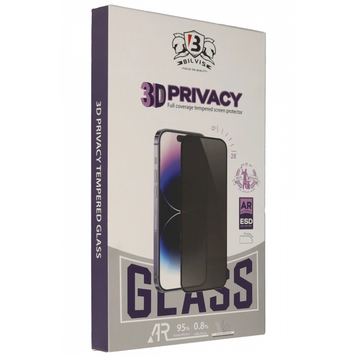 Newface Samsung Galaxy S25 Edge Bilvis 3D Hayalet Cam Ekran Koruyucu