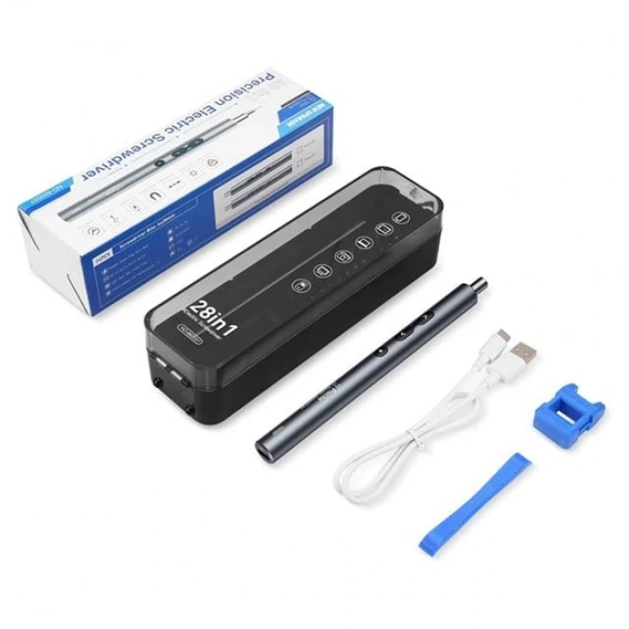 Noyafa NO-882037 28IN1 Mini Şarjlı Tornavida Seti Yüksek Torklu 24 Uçlu Başlıklı