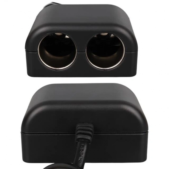 Olesson 1526 12-24V Tek USB Girişli 120W 80 CM Kablolu 3LÜ Araç Çakmak Çoklayıcı