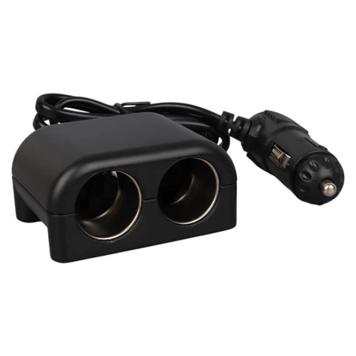 Olesson 1644 12-24V 100W 70cm Kablolu 2LI Araç Çakmak Çoklayıcı