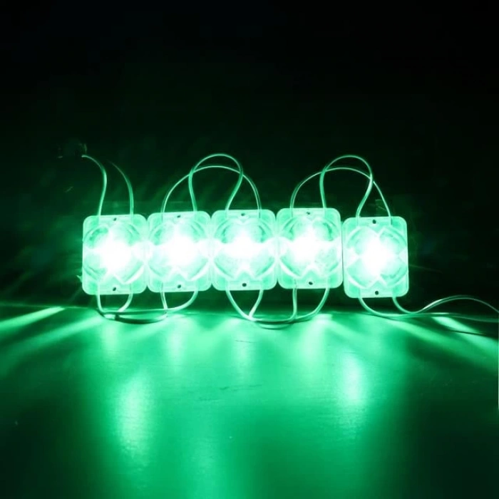 Powermaster PM-14722 12 Volt 2 Watt Yeşil Sabit 4333-3030 Modül Led 43x33x28mm