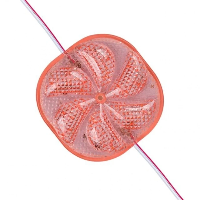 PowerMaster PM-14705 12 Volt 3 Watt Kırmızı Sabit 6565-2835 Modül Led 65x65x12mm