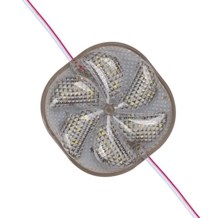 PowerMaster PM-14704 12 Volt 3 Watt Soğuk Beyaz Sabit 6565-2835 Modül Led 65x65x12mm