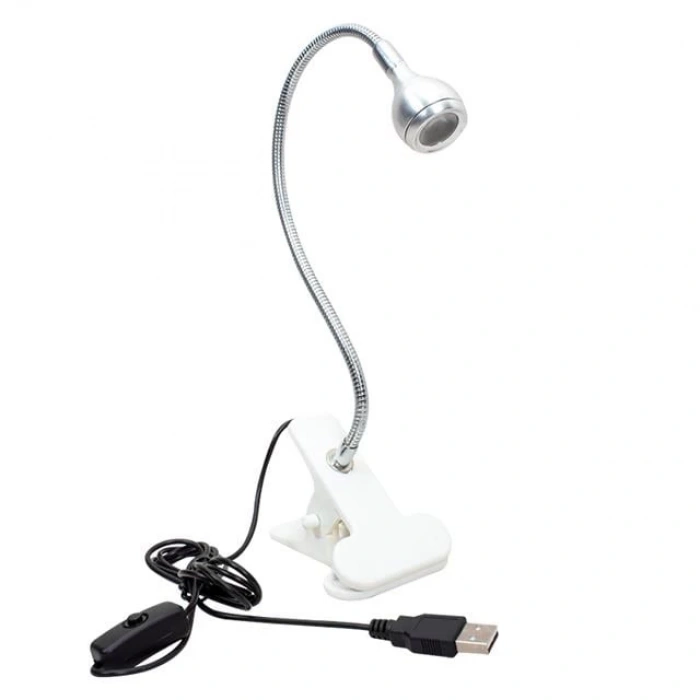 Powermaster Cob Led 5 Volt Usb Beyaz Masa Lambası