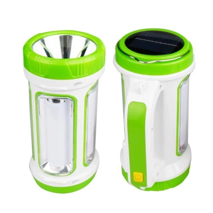 Powermaster Çok Fonksiyonlu Çift Taraflı Portatif Solar Işıldak Fener D5158