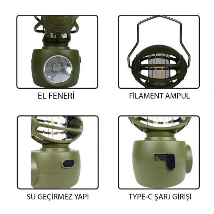 Powermaster LF-3328A 30Watt Kamp Lambası