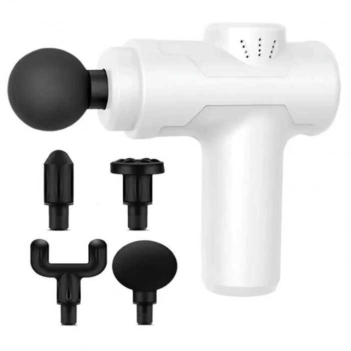 PowerMaster MINI-8211 Şarjlı Sporcu Koşucu Darbeli Titreşimli Masaj Aleti 6 Kademeli 2000mAh