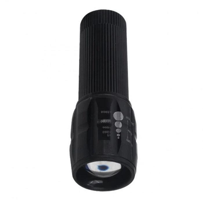 Powermaster MX-7303 Mercekli Zoomlu Fener