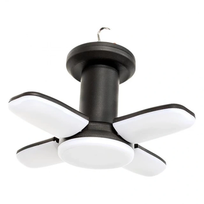 PowerMaster MX-Z04 150 Watt 4 Kanatlı USB Şarjlı 1800 mAh Kamp Çadır Lambası