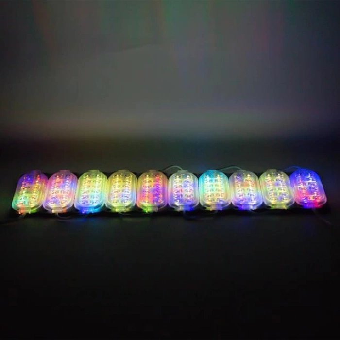 Powermaster Parlak Yanıp Sönen RGB 24 Volt 1.2 Watt  2835 Modül Led