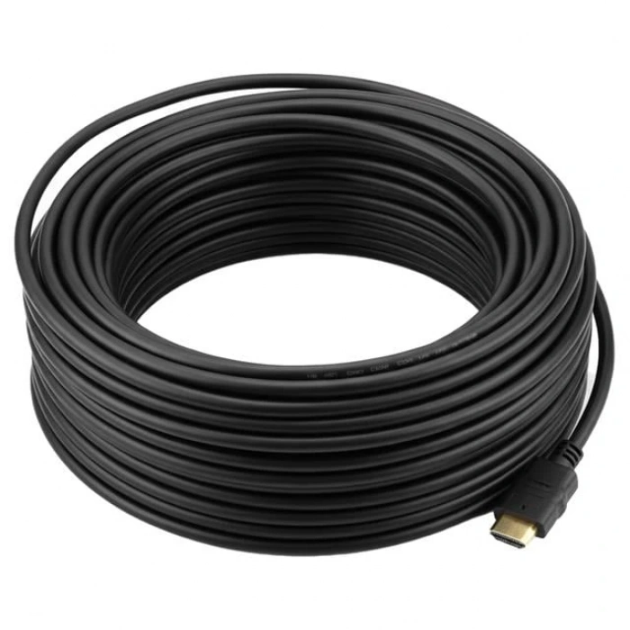 Powermaster Plastik Düz HDMI Kablo 25 Metre