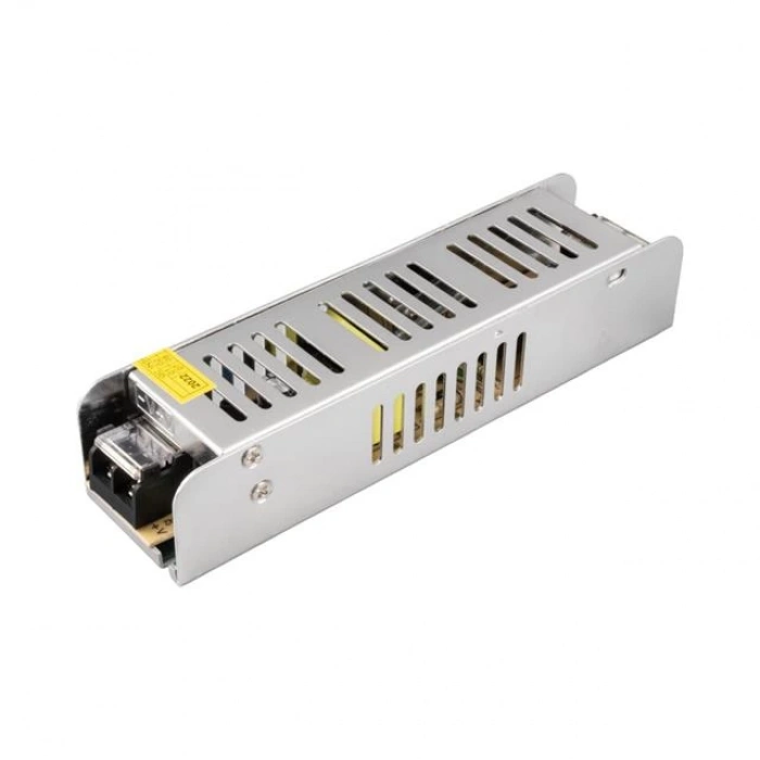 Powermaster PM-13247 12 Volt - 5 Amper Slım Kasa Metal Adaptör (158*40*30)