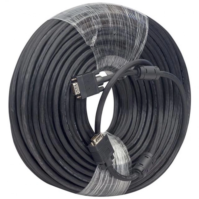 PowerMaster PM-16333 15 Pin 3+6 Erkek/Erkek 50 Metre VGA Görüntü Kablosu