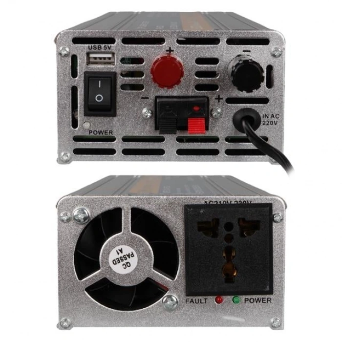 Powermaster PM-2000 12 Volt - 2000 Watt Şarjlı UPSli Inverter