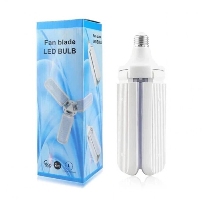 Powermaster PM-24464 E27 Duy 60W 3 Kollu Pervane Beyaz LED Ampul