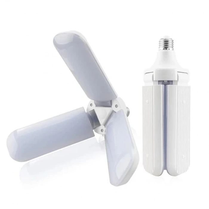 Powermaster PM-24464 E27 Duy 60W 3 Kollu Pervane Beyaz LED Ampul